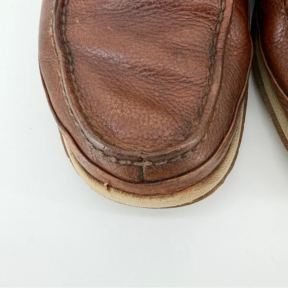 Sperry 10.5M Gold Cup ASV Leather Boat Shoes Luxury Lined Men Brown